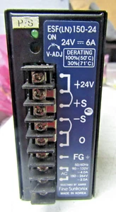 🔥FINE SUNTRONIX ESF150-24 POWER SUPPLY 24VDC 6A ESF (LN) 150-24 - Picture 1 of 7