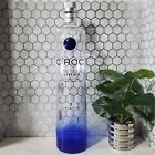 Grande bouteille vide vodka Ciroc Snap Frost 3 litres écran plastique bleu avec bouchon