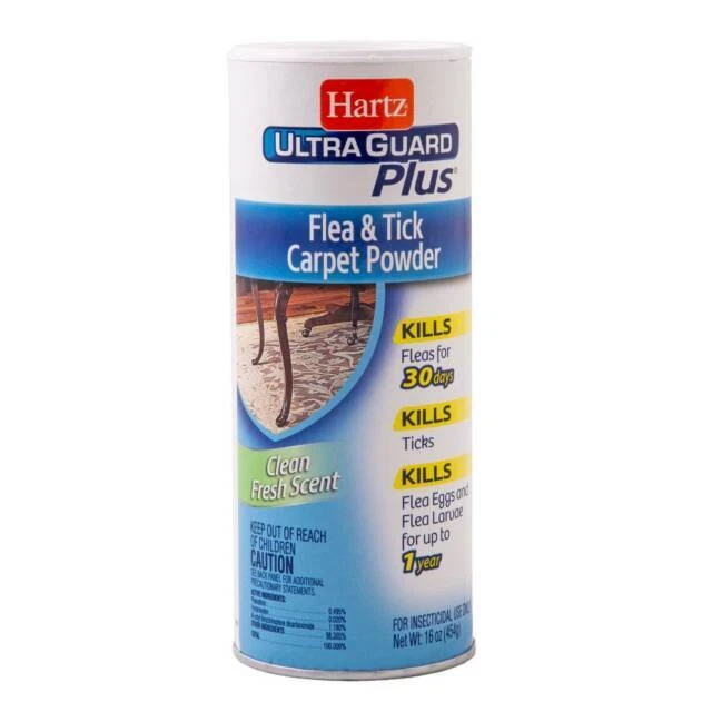 Hartz 16 Oz. Ultraguard Plus Flea & Tick Carpet Powder