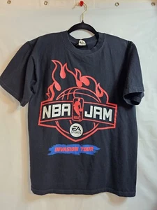 NBA JAM VTG Anvil Y2K EA Sports Invasion Tour BOOMSHAKALAKA Basketball M T-Shirt - Picture 1 of 15
