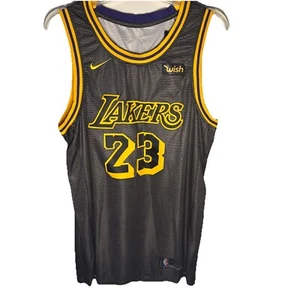LA Lakers LeBron James #23 Nike Wish NBA Swingman Jersey | Size 54 | Black NWT - Picture 1 of 9