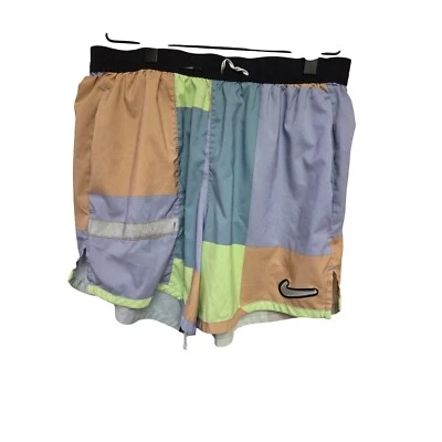 Nike Patchwork Running Shorts Lightweight Athletic Casual Mens Size M - Image 1 of 4