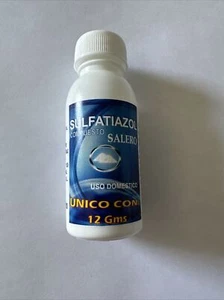 POLVO DE SULFATIAZOL Salero FIRST AID SKIN ANTISEPTIC POWDER 12g SICATRIZOL - Picture 1 of 3