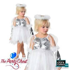 TODDLER ANGEL FAIRY COSTUME Girls Christmas Nativity Fancy Dress Outfit 885416