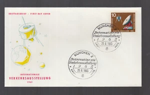 Germany West Germany 1965 FDC International Transport Exhibition Munich Satellite - Picture 1 of 1