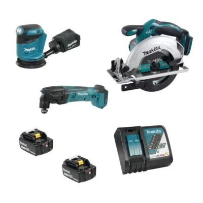MAKITA CANADA 18V Lithium-Ion Cordless 3-Tool Combo Kit - Image 1 of 4