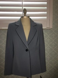 Kasper 2-teiliger Hosenanzug Gr. 6 schiefer/schwarz Neu mit Etikett - Bild 1 von 3