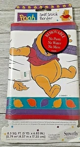 Winnie the Pooh Wall Border Self Stick 5 Yard Roll WL9132 Lot 51 - Picture 1 of 2