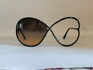 VINTAGE TOM FORD LILLIANA TF 131 ACETATE SUNGLASSES FRAME MADE ITALY 66/10 #X86 - Picture 1 of 14