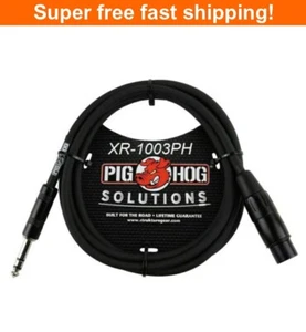 Pig Hog PX-TMXF3 Solutions TRS(M)-XLR(F) Balanced Cable 3Ft - New - Picture 1 of 3