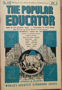 1939 Popular Educator Magazine Louis Bromfield The Green Bay Tree - Imagen 1 de 4