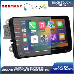 Für VW Golf Tiguan 8 inch RCD330 2 880 PRO Autoradio Stereo Carplay Android Auto - Bild 1 von 20