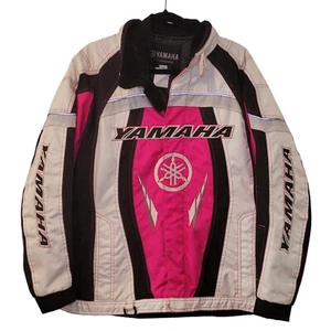 Y2K Yamaha Snowmobiling Snow Jacket, Removable Lining, Zip and Magnet Closure - Picture 1 of 14