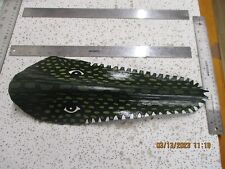 # 569 Hand Painted QUEEN Palm Tree, Frond Art,,, GATOR 16.5" long ... alligator