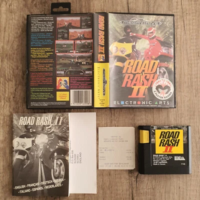 Sega Mega Drive ► Road Rash II ◄ komplett in OVP | CIB | Erstausgabe | RAR - Bild 1 von 2