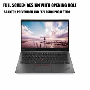 Screen Protector For Lenovo Thinkpad X1 Yoga Gen5 2020 14" Full Screen 2 Pack - Picture 1 of 14