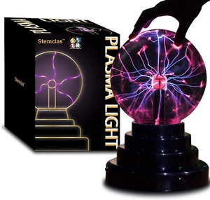 Plasma Ball/Light/Lamp, Static Electricity Globe Electric Lightning Ball, Touch - Picture 1 of 7