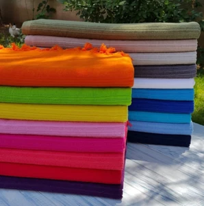 Thick Cotton Beach Towel 30x70 Inc Striped Spa Pool Fitness Turkish Bath Towel - Picture 1 of 11