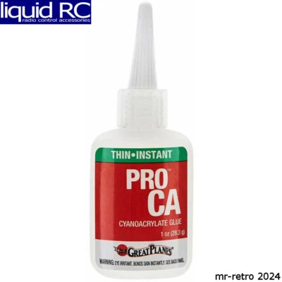 Great Planes MR6002 Pro CA Glue Thin 1 oz - Image 1 of 2