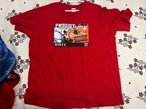 Supreme Prodigy HNIC Red T-Shirt Mens XL Authentic Mobb Deep Great Condition - Bild 1 von 4