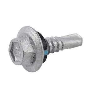 Bridgland HEXAGONAL HEAD SEAL METAL SCREW 20mm 12-Gauge - 100Pcs Or 1000Pcs - Picture 1 of 6