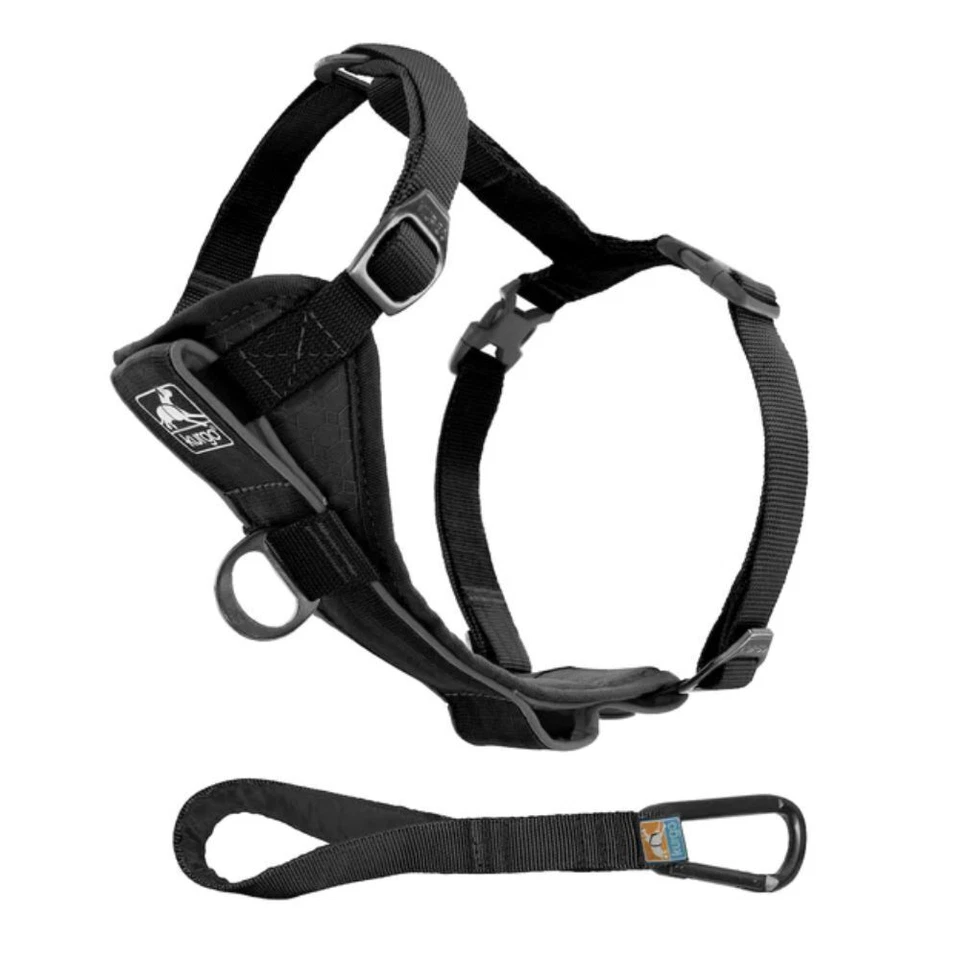Kurgo Tru Fit Smart Harness With Seat Belt Tether L Black