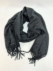 Neu mit Etikett schwarz gesprenkelt gewebt Acryl Schal von Buckle - Bild 1 von 8