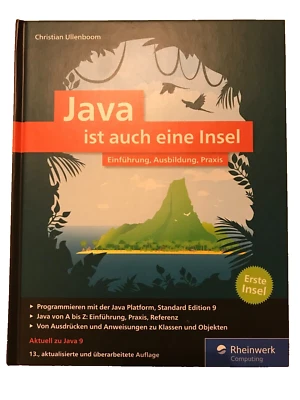 Java ist auch eine Insel - 13. Auflage Christian Ullenboom programmieren lernen - Bild 1 von 4