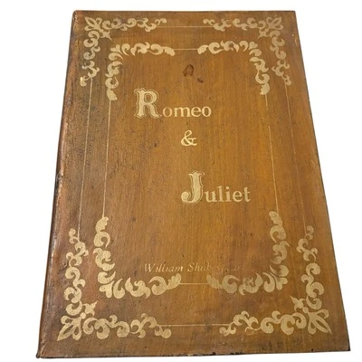 Romeo And Juliet Decorative Wooden Box 14.5 X 10.5” - Image 1 of 4