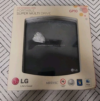 🥥 LG GP10 Portable External Super Multi Drive🆕️AS SHOWN👇 - Image 1 of 4