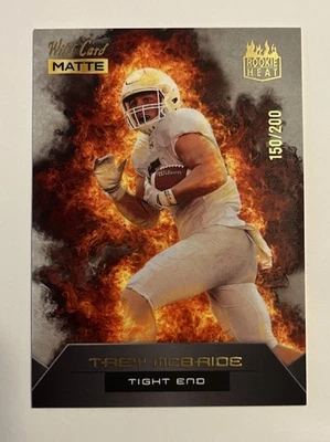 2022 Wild Card Matte Trey McBride Rookie Heat /200 Rookie Card NFL RC #RH-24 - Image 1 of 2