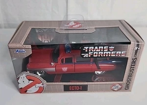 Jada Toys Ghostbusters Ecto-1. Color Red. Scale 1:24. - Picture 1 of 10