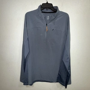 MPG Sport Activewear Pullover 1/4 Zip Relaxed Fit Long Sleeve Gray Size XL NWOT - Picture 1 of 6
