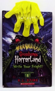 R.L. Stine GOOSEBUMPS HORRORLAND WRITE YOUR FRIGHT! Book 2010 HC Used No Sound - Foto 1 di 22