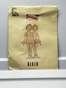 Bloch Ballet Tights Girls Size Medium 56-80 Lbs Footed Dance Pink - Picture 1 of 4