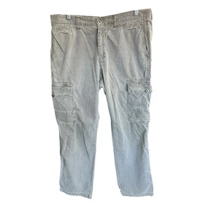 Original Paperback Cargo Pants Men's 36 Cotton Green Fishermancore Fishingcore - Picture 1 of 12