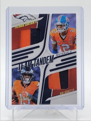 PATRICK SURTAIN II NIK BONITTO 2025 ABSOLUTE TANDEM PATCH GOLD /99 Q5849 - Image 1 of 2