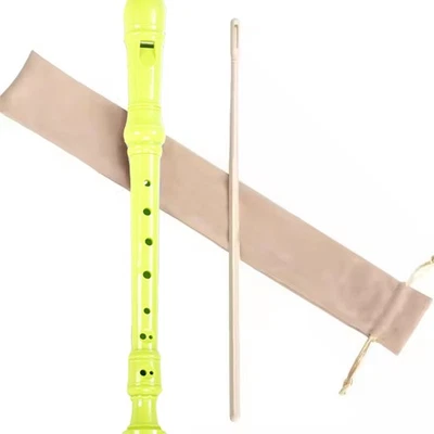 8Hole Plastic Soprano Recorder for Kid Beginner German Fingering Flute Recorder- - Image 1 of 4