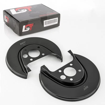 2x Ankerblech Schutzblech Bremsen Deckblech hinten für VW BORA GOLF 4 NEW BEETLE - Bild 1 von 4