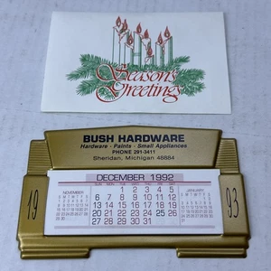 Vintage Kalender 1993 Bush Hardware Sheridan Michigan Mich MI - Bild 1 von 10