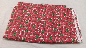 JoAnn Fabrics- Packed Strawberries  Quilting and Crafting Cotton Fabric 6 yds - Picture 1 of 3