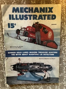 3 Mechanix Illustrated  Magazines from the 1950s - Picture 1 of 6