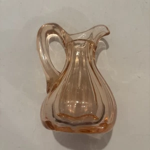 PINK DEPRESSION GLASS OIL&VINEGAR/CREAMER 4" CRUET - Picture 1 of 7