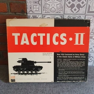 Tactics II by Avalon Hill - Missing One Chit - Picture 1 of 10