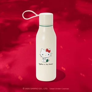 Neu - Starbucks x Hello Kitty 20oz Edelstahl Trinkflasche Tumbler - Bild 1 von 2