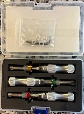 KLOM - Tubular 7 Pins Lock Tool - Adjustable Back up Key Tool Set - Brand New - Image 1 of 3