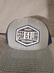 Official Zach Williams"Fear is a Liar" Hat - Picture 1 of 6