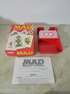 Gioco di carte rivista MAD 1979 completo con scatola e regole - Vintage Parker Brothers - Foto 1 di 6