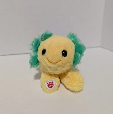 BUILD A BEAR Pineapple Axolotl Mini Beans Fruit Stand Collection Stuffed Animal - Image 1 of 4