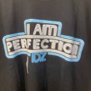 Black Dolph Zigler wrestling t-shirt size XXL WWE WWF WCW I Am Perfection - Picture 1 of 5